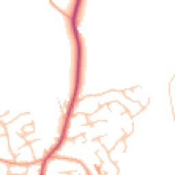 Daytime road noise heatmap for SY4 5QR
