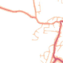 Daytime road noise heatmap for SY4 5TR