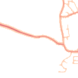 Daytime road noise heatmap for SY4 5TU