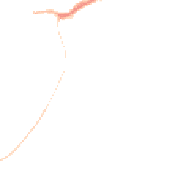 Night-time road noise heatmap for SY5 0BU