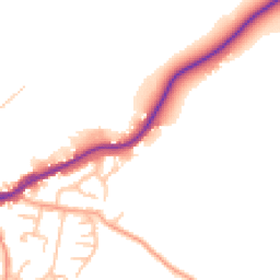 Daytime road noise heatmap for SY5 0BW