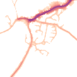 Daytime road noise heatmap for SY5 0DD