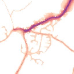 Daytime road noise heatmap for SY5 0DE