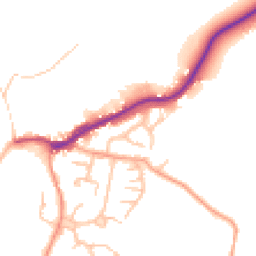Daytime road noise heatmap for SY5 0DQ