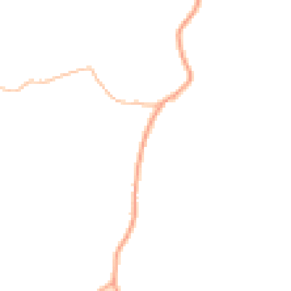 Daytime road noise heatmap for SY5 0DX