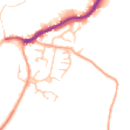 Daytime road noise heatmap for SY5 0FB
