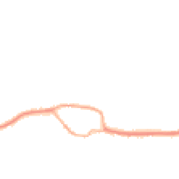 Night-time road noise heatmap for SY5 0FJ