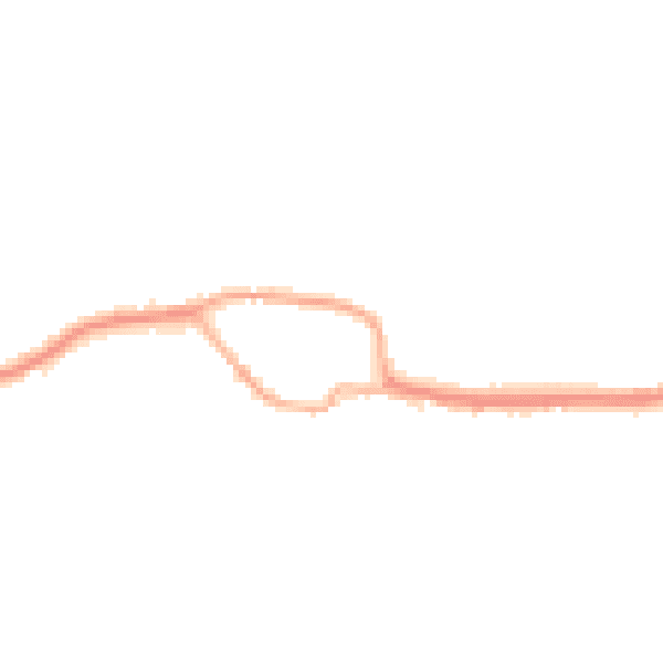Night-time road noise heatmap for SY5 0PW