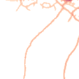 Daytime road noise heatmap for SY5 0YE