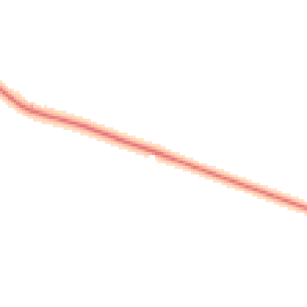 Night-time road noise heatmap for SY5 6AE