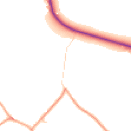 Daytime road noise heatmap for SY5 6AP