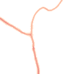 Night-time road noise heatmap for SY5 6BU