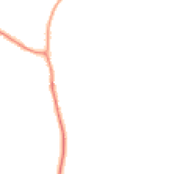 Night-time road noise heatmap for SY5 6DX