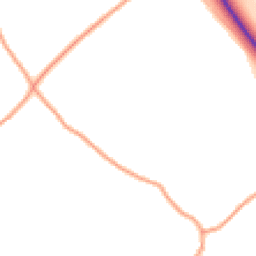 Daytime road noise heatmap for SY5 6HA
