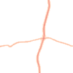 Daytime road noise heatmap for SY5 6HL