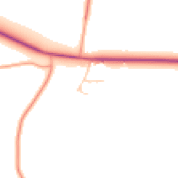 Daytime road noise heatmap for SY5 6QA