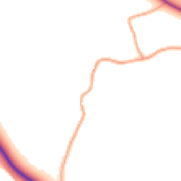 Daytime road noise heatmap for SY5 6QW