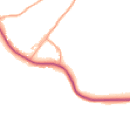 Daytime road noise heatmap for SY5 6RP
