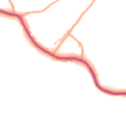 Daytime road noise heatmap for SY5 6RW