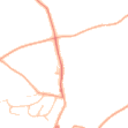 Daytime road noise heatmap for SY5 7AB