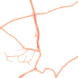 Daytime road noise heatmap for SY5 7AD