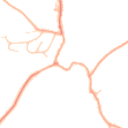Daytime road noise heatmap for SY5 7AE