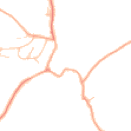 Daytime road noise heatmap for SY5 7AQ