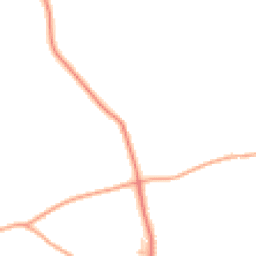 Daytime road noise heatmap for SY5 7AR