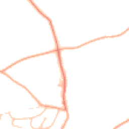 Daytime road noise heatmap for SY5 7BF
