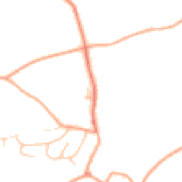 Daytime road noise heatmap for SY5 7BP