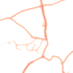 Daytime road noise heatmap for SY5 7BQ