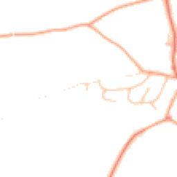 Daytime road noise heatmap for SY5 7BW