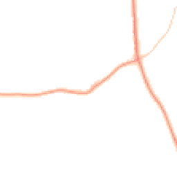 Daytime road noise heatmap for SY5 7DB
