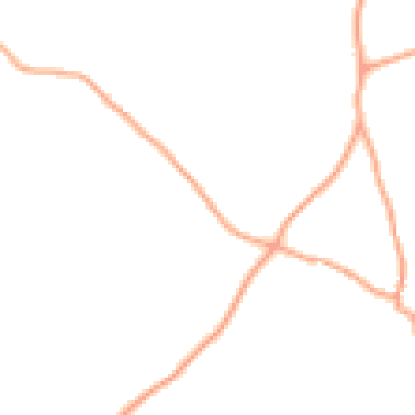 Daytime road noise heatmap for SY5 7EU