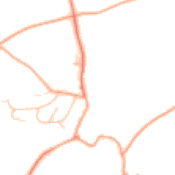 Daytime road noise heatmap for SY5 7EZ