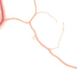 Daytime road noise heatmap for SY5 7PP
