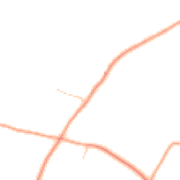 Daytime road noise heatmap for SY5 8AP