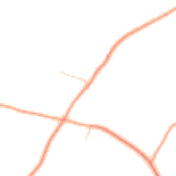 Daytime road noise heatmap for SY5 8AT