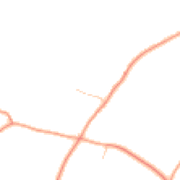 Daytime road noise heatmap for SY5 8AW