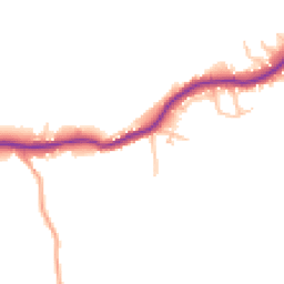 Daytime road noise heatmap for SY5 8BD