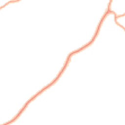 Daytime road noise heatmap for SY5 8DJ