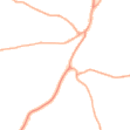 Daytime road noise heatmap for SY5 8DT