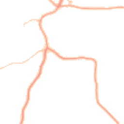 Daytime road noise heatmap for SY5 8EZ