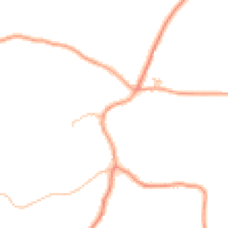 Daytime road noise heatmap for SY5 8FB