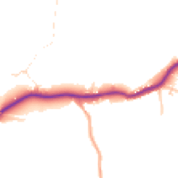 Daytime road noise heatmap for SY5 8JH