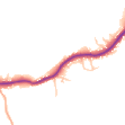Daytime road noise heatmap for SY5 8LJ
