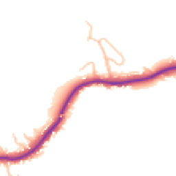 Daytime road noise heatmap for SY5 8LX