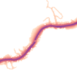 Daytime road noise heatmap for SY5 8LY