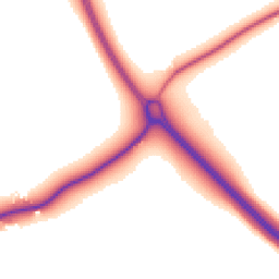 Daytime road noise heatmap for SY5 8NX