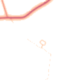 Daytime road noise heatmap for SY5 8PP